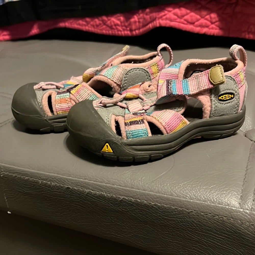 Toddler Keen shoes with A LOT of life left in them.